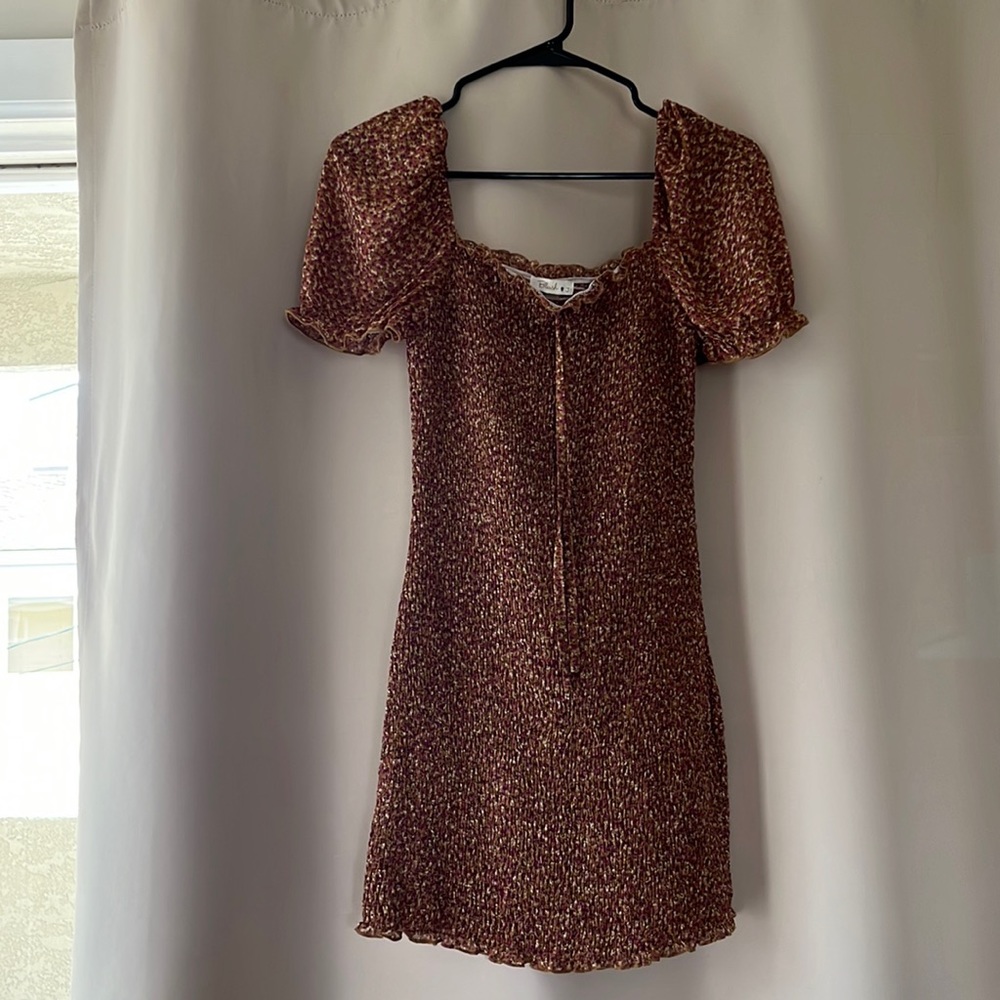 Mini floral dress